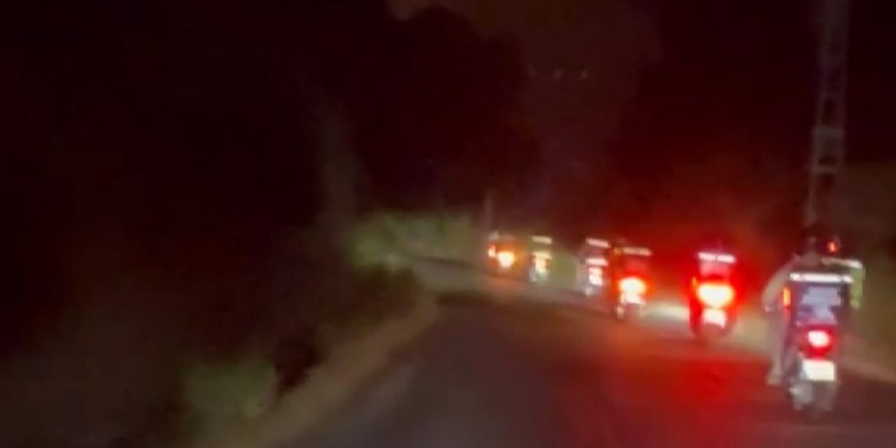 Alanya’da Motokuryeler Ekiplere Malzeme Yardımı İçin Seferber Oldu