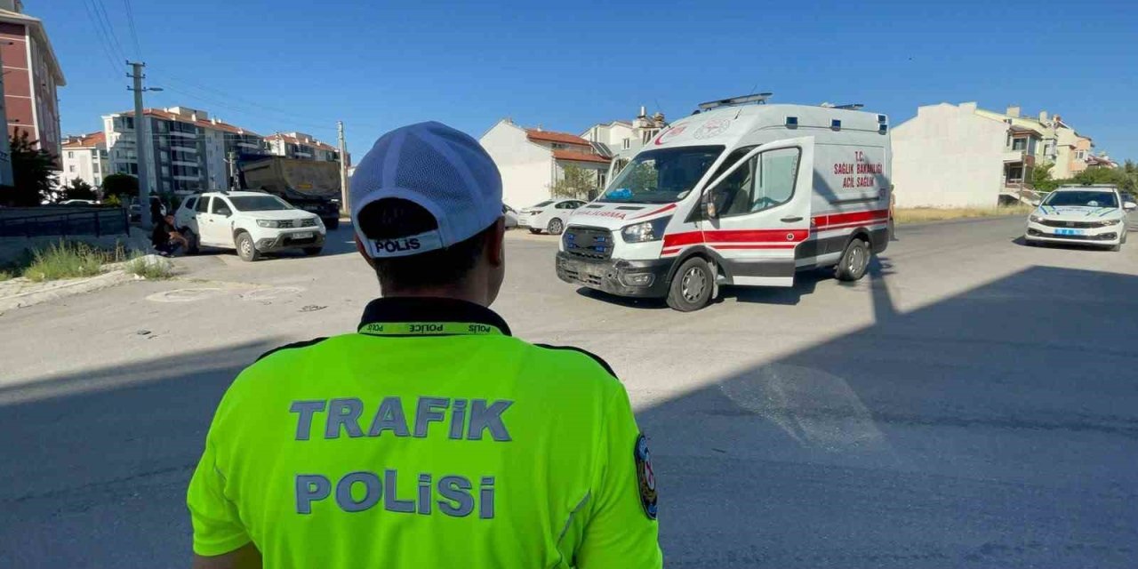 Karaman’da Ambulansın Karıştığı Kaza Ucuz Atlatıldı