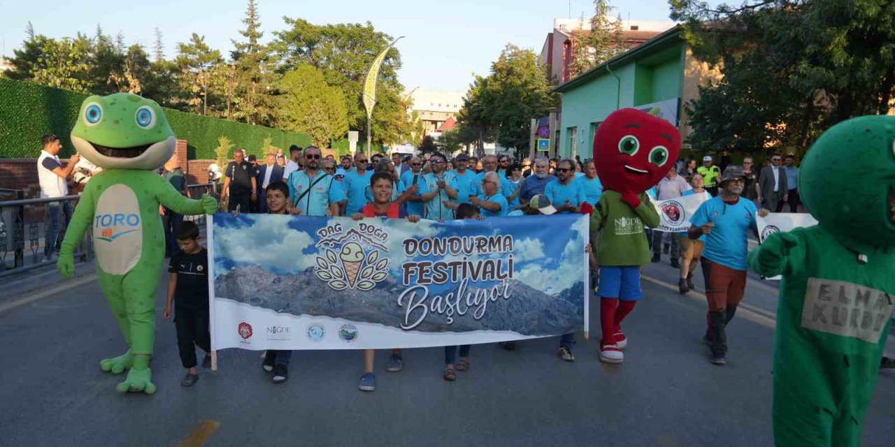 "niğde Dağ, Doğa Ve Dondurma Festivali" Başladı