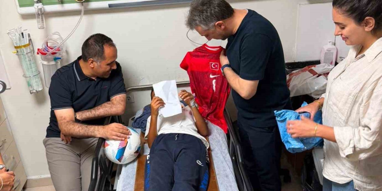 Darp Edilen Çocuğun Sağlık Durumu İyi, Tedavisi Sürüyor