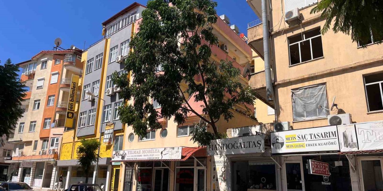 Fırtınanın Devirdiği Ağaç Nedeniyle Yol Trafiğe Kapatıldı