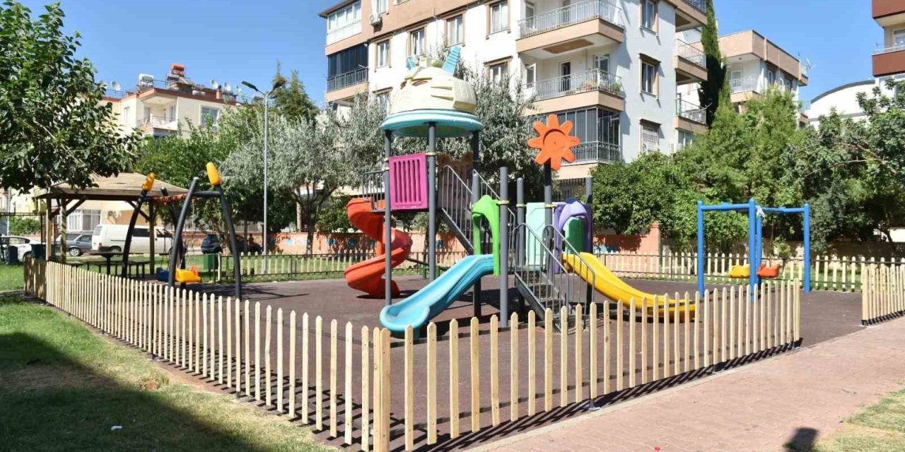 Anne İstedi, Çocuk Parkının Çevresi Güvenli Çitle Çevrildi