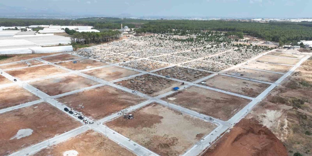Büyükşehir’den Kurşunlu Kent Mezarlığı’nda Kapasite Artırımı