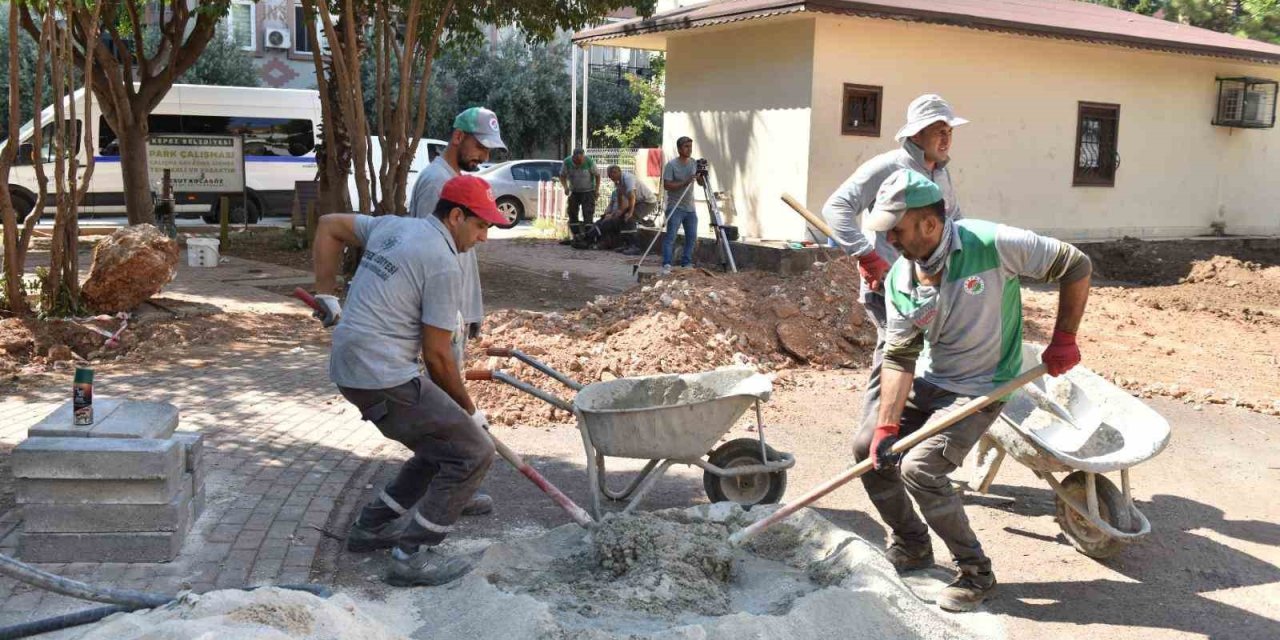 Yükseliş’in Parkı Daha Güvenli Ve Konforlu Hale Geliyor