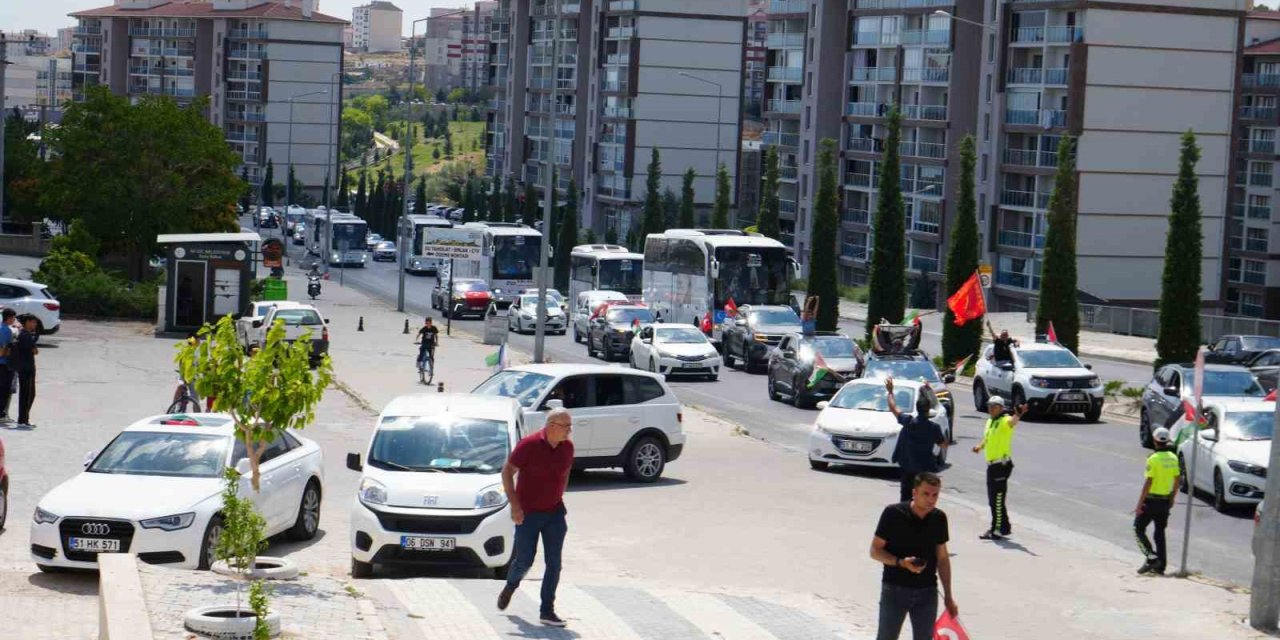 Srebrenitsa’dan Yola Çıkan ’filistin Konvoyu’ Niğde’de