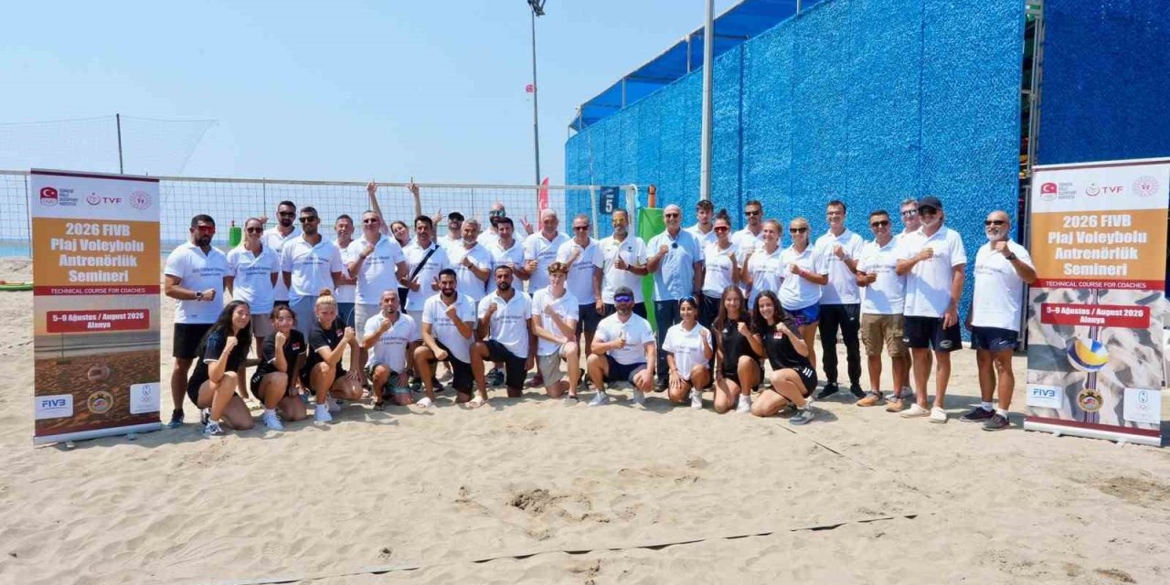 Fıvb Plaj Voleybolu Antrenörlük Kursu Alanya’da Başladı