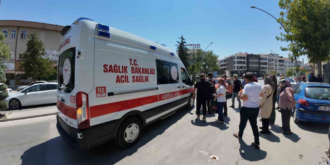 Karaman’da Otomobilin Çarptığı Genç Kadın Yaralandı