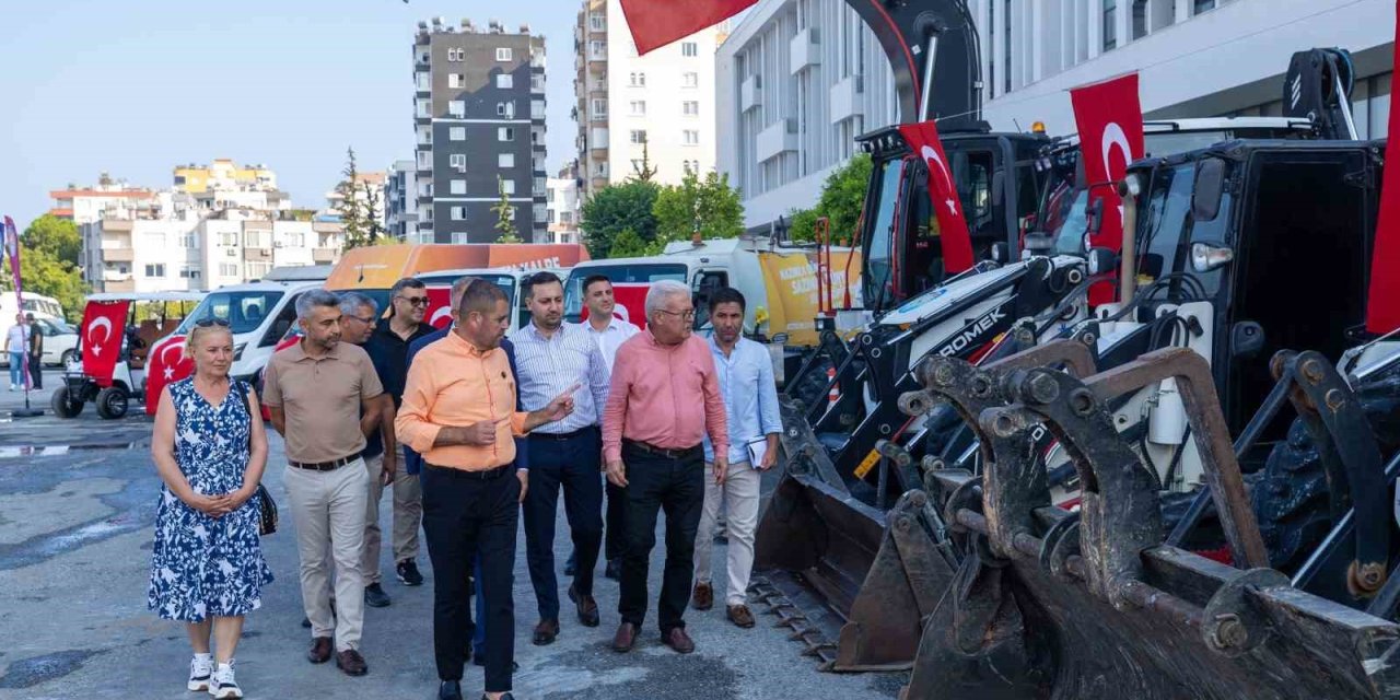 Mezitli Belediyesi Araç Filosunu Güçlendirdi