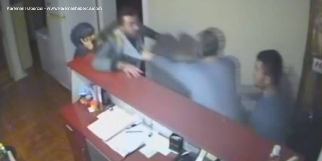 Otel İşletmecisi İle Eşi Darp Edildi, Olay Kameraya Yansıdı