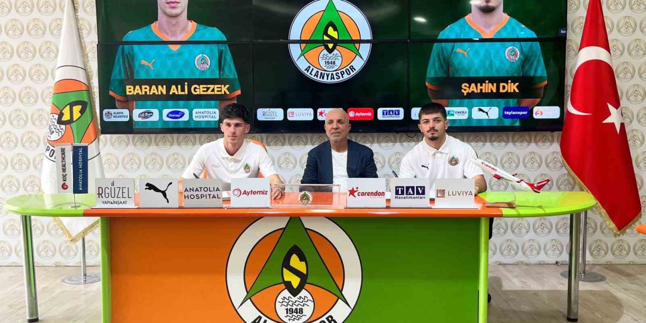 Alanyaspor’dan Orta Sahaya Çifte Takviye