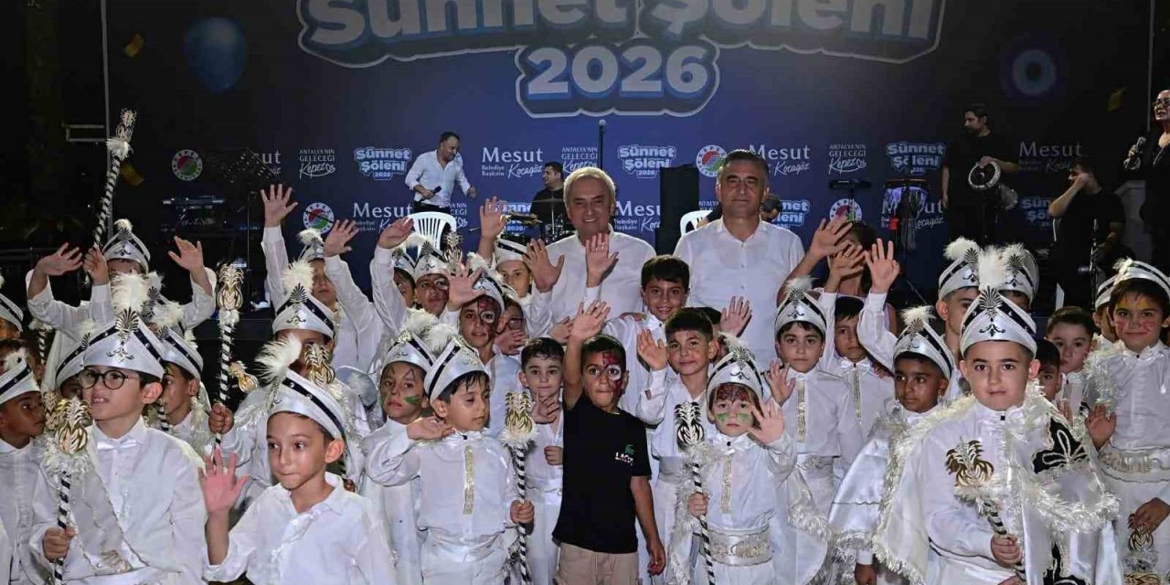 Kepez’de Sünnet Şöleni Coşkusu