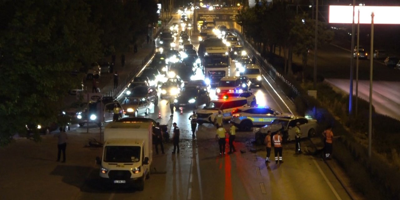 Konya’da İki Otomobil Çarpıştı: 2 Yaralı