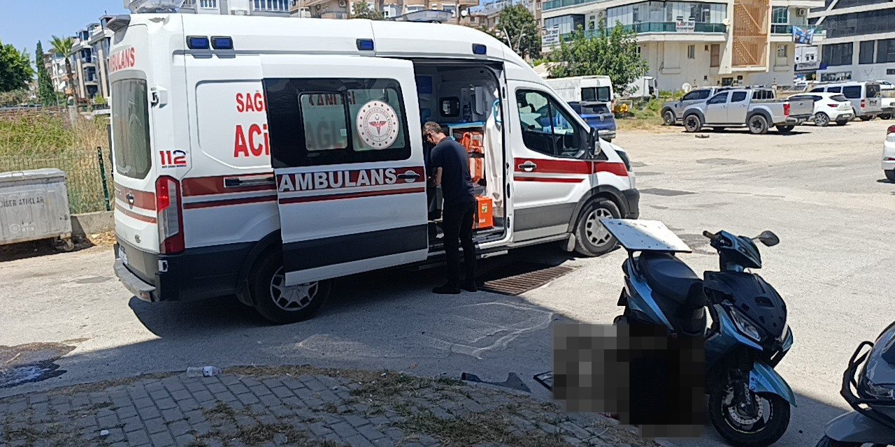 Otomobil İle Motosiklet Çarpıştı: 1 Yaralı