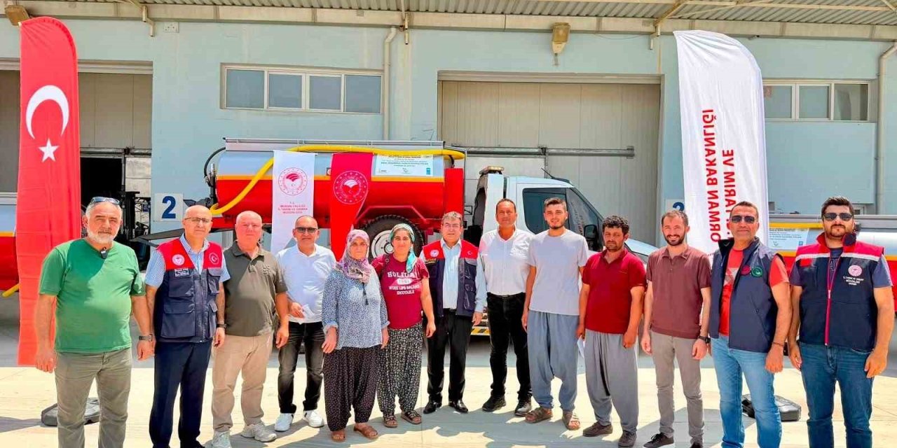 Kdakp Projesi Kapsamında Basınçlı Su Tankerleri Üreticilere Dağıtıldı