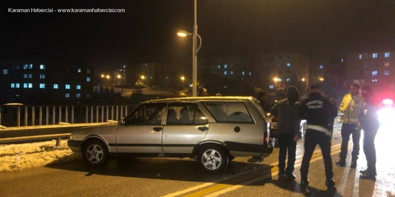 Karaman'da Kardan Temizlenen Yollarda Buzlanma Tehlikesi