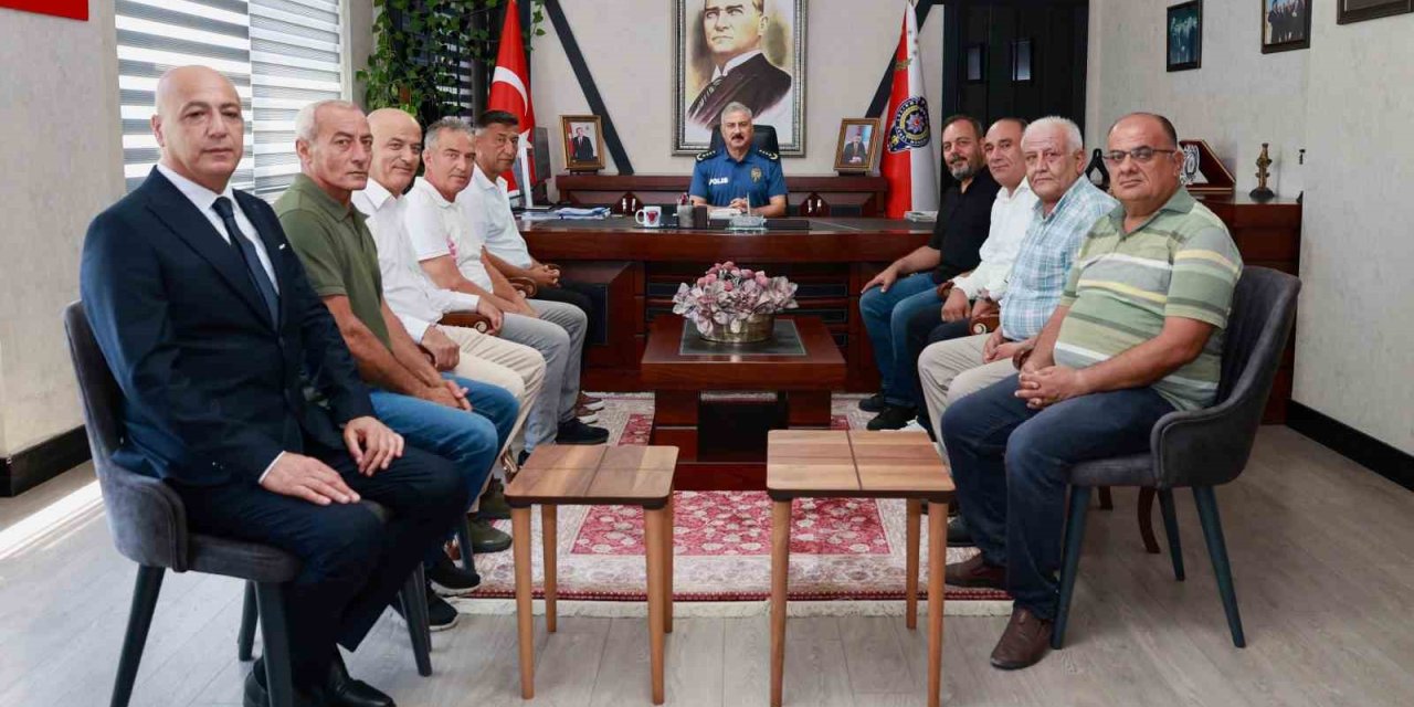 Mersin Emniyet Müdüründen Emekli Polislere Veda