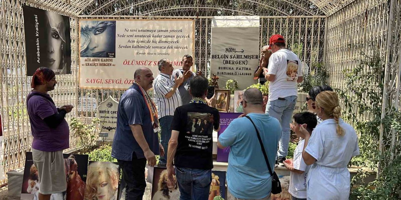 Şarkıcı Bergen, Ölüm Yıl Dönümünde Mezarı Başında Anıldı