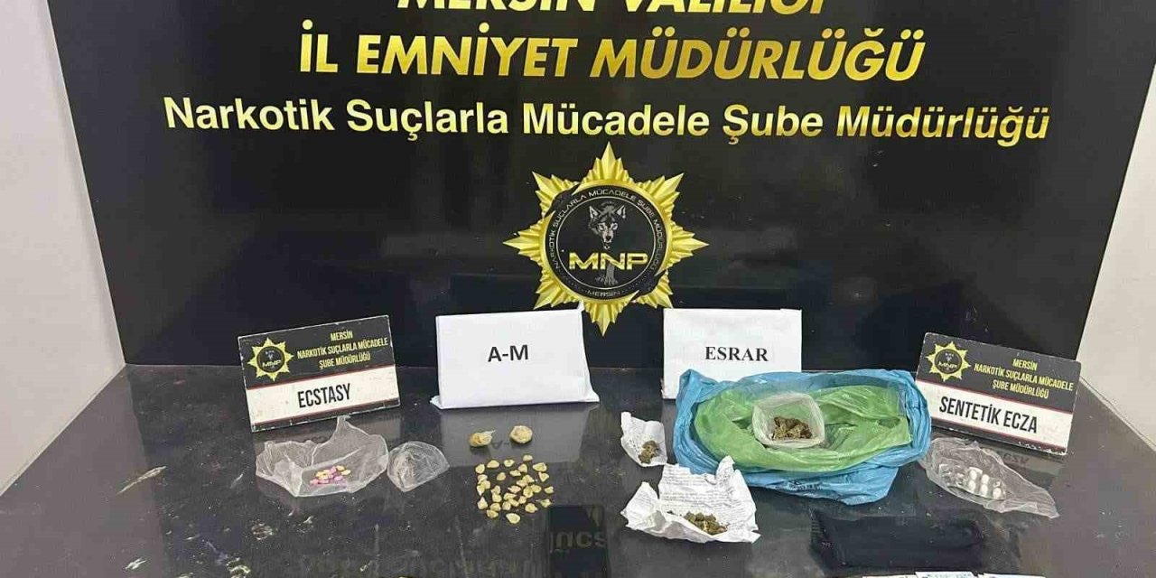 Mersin’de Uyuşturucu Operasyonu: 4 Şüpheli Tutuklandı