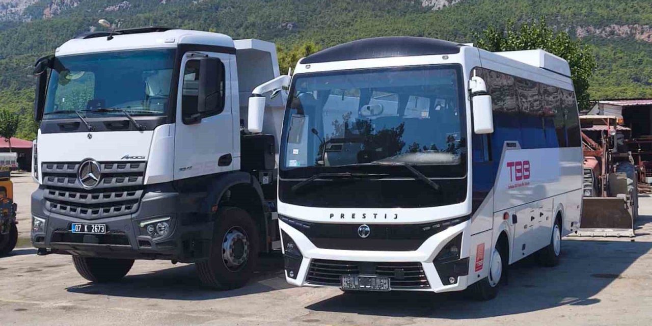 Kemer Belediye Araç Filosu Genişliyor