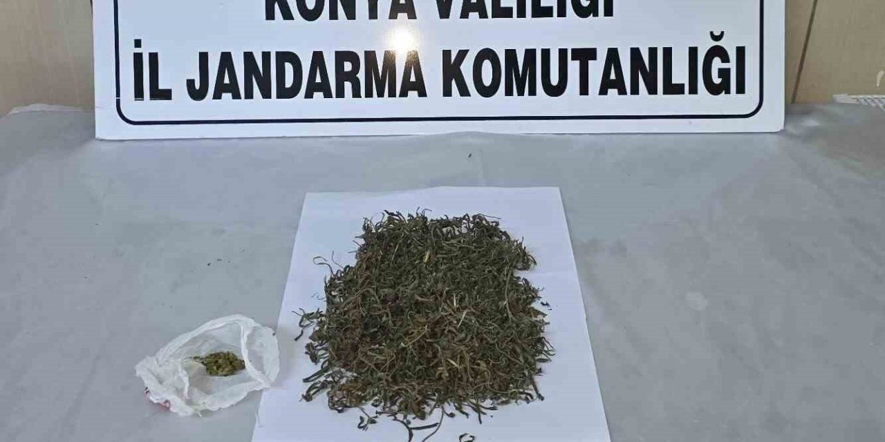 Konya’da Jandarmadan Uyuşturucu Operasyonları: 4 Tutuklama