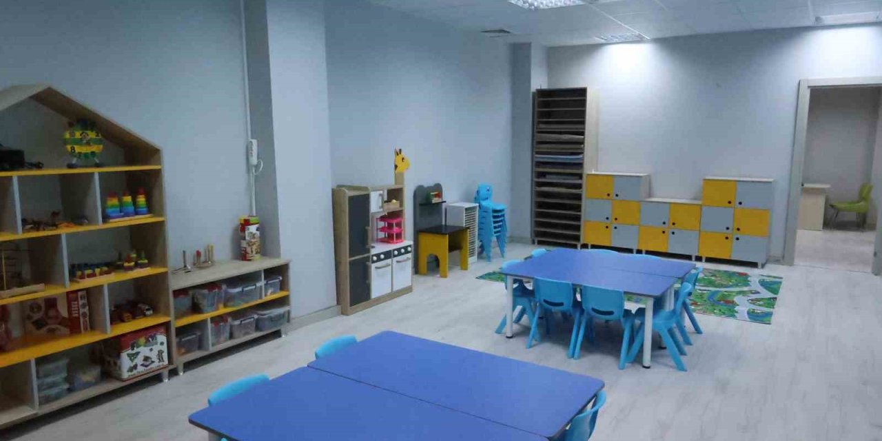 Elmalı Kreş Ve Gündüz Bakımevi Açıldı
