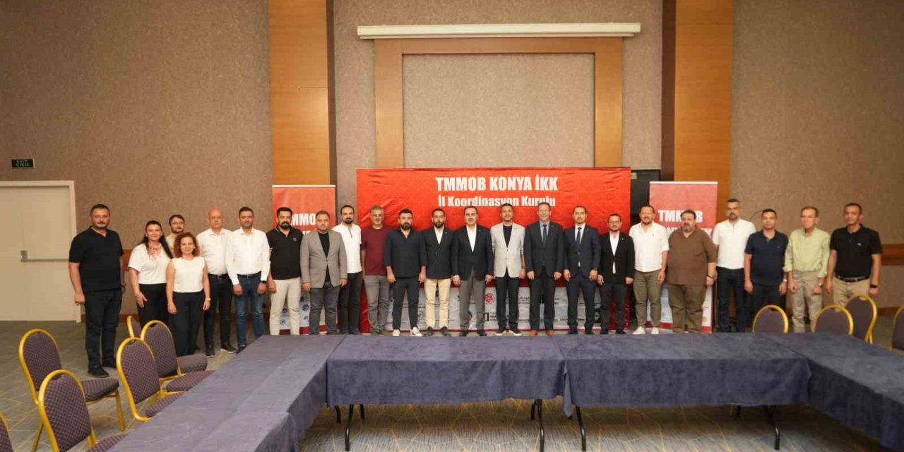 Başkan Öztürk, Tmmob Konya İkk İstişare Toplantısı’na Konuk Oldu