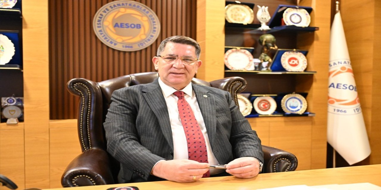 Aesob Başkanı Dere: "okul Sepetini Esnafımızdan Doldurun"