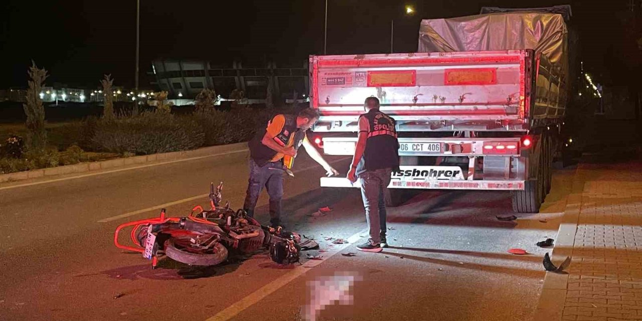 Karaman’da Motosiklet Kazası: 1 Ölü