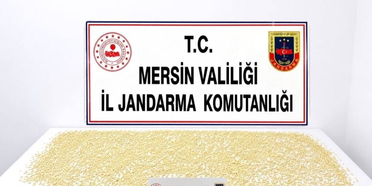 Mersin’de 3 Bin 760 Uyuşturucu Hap Ele Geçirildi