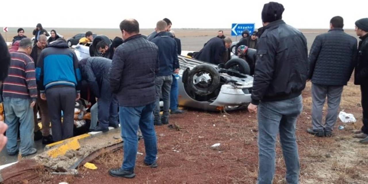 Konya’da Trafik Kazası: 1 Ölü, 8 Yaralı