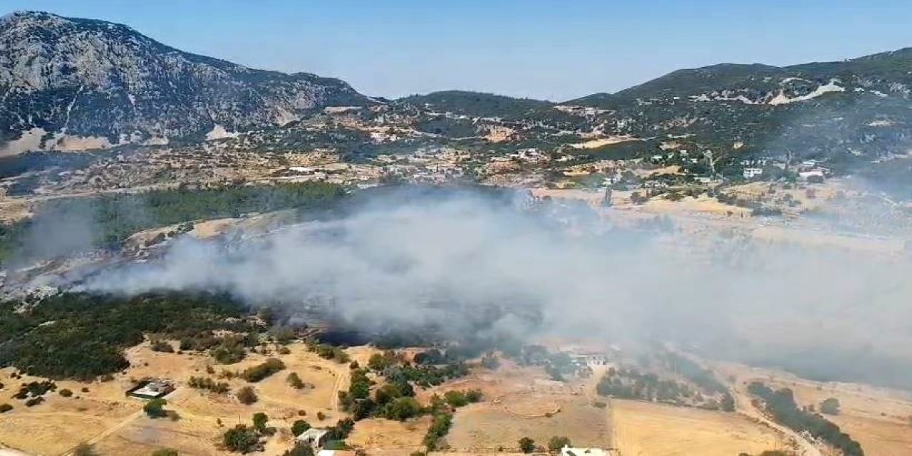 Kaş’ta Çıkan Ormanlık Alan Yangını 2,5 Saatte Kontrol Altına Alındı