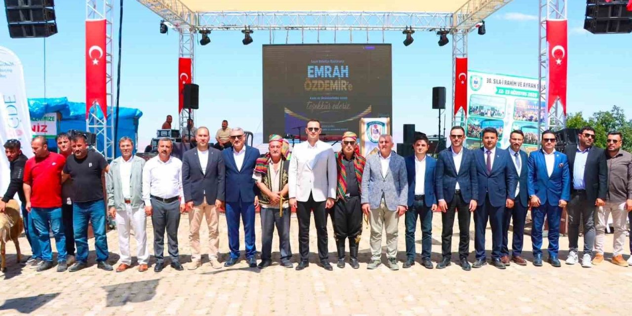 Kayırlı’da 30. Sıla-i Rahim Ve Ayran Şöleni Coşkuyla Gerçekleştirildi
