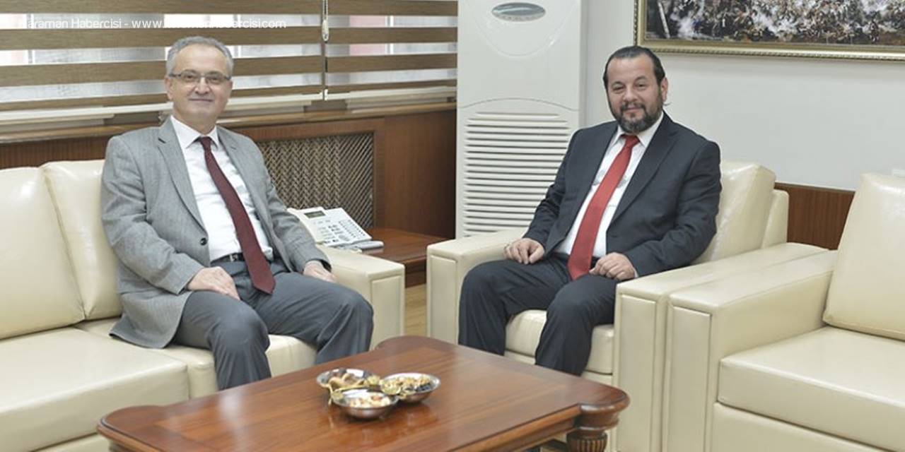 Rektör Akgül, Rektör Özçelik’i Ağırladı