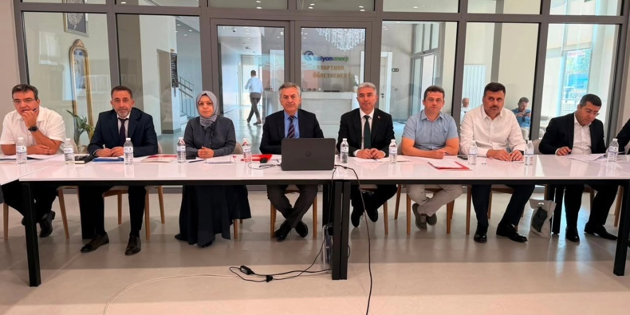 Karapınar’da 2026-2027 Eğitim Öğretim Yılı Sene Başı Değerlendirme Toplantısı Düzenlendi