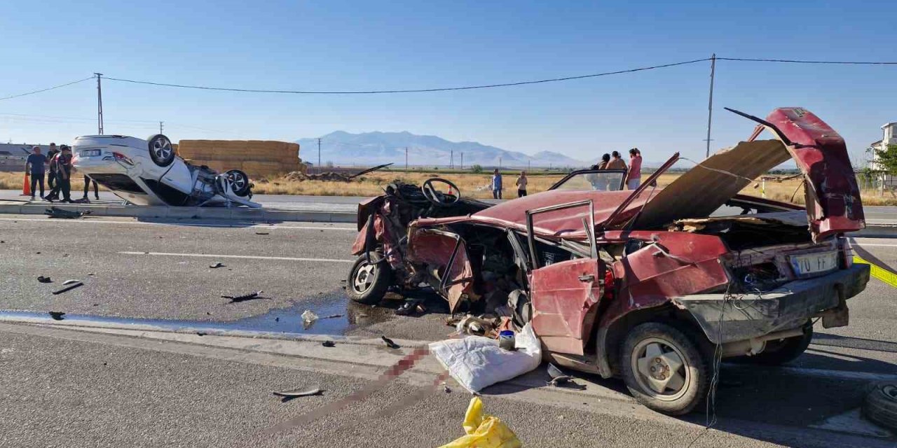 Karaman’da Feci Kaza: 2’si Çocuk 6 Yaralı