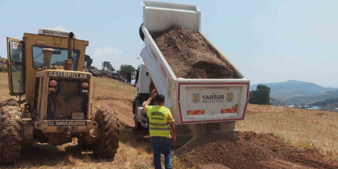 Tarsus’ta Kırsal Mahallelerin Yolları Yenileniyor
