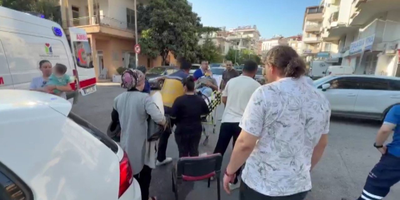Otomobile Çarpmamak İçin Frene Bastı: Motorlu Bisikletiyle Devrildi