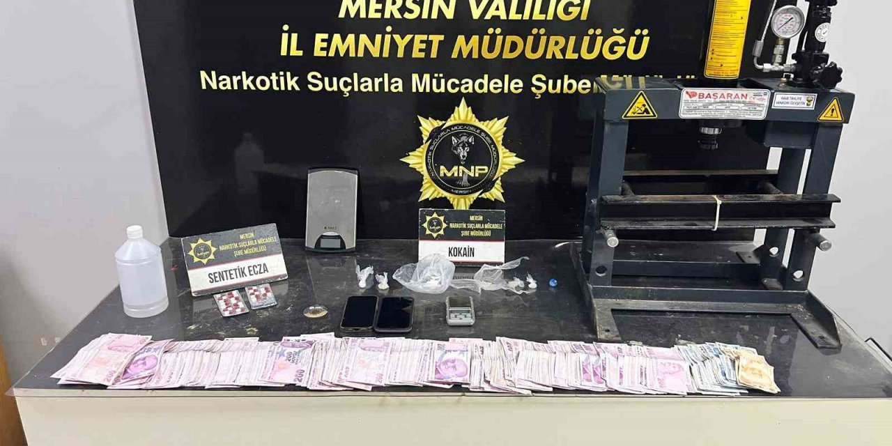 Mersin’de Uyuşturucu Operasyonu: 3 Şüpheli Tutuklandı