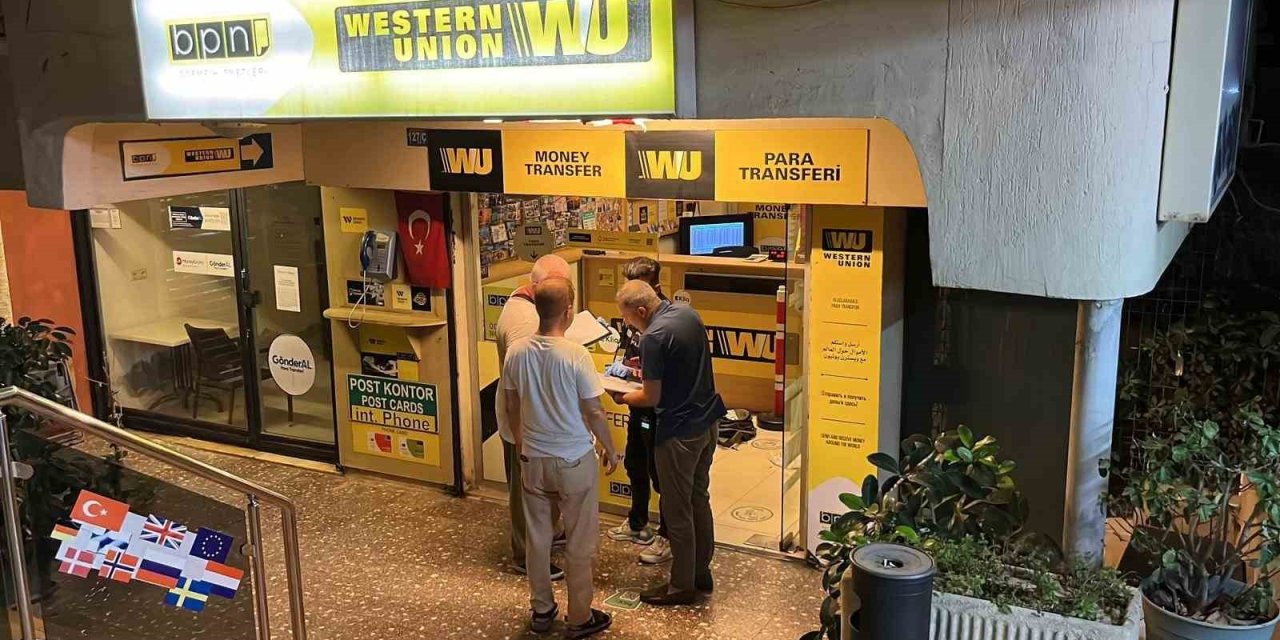 Alanya’da Döviz Bürosuna Silahlı Ve Maskeli Soygun Girişimi