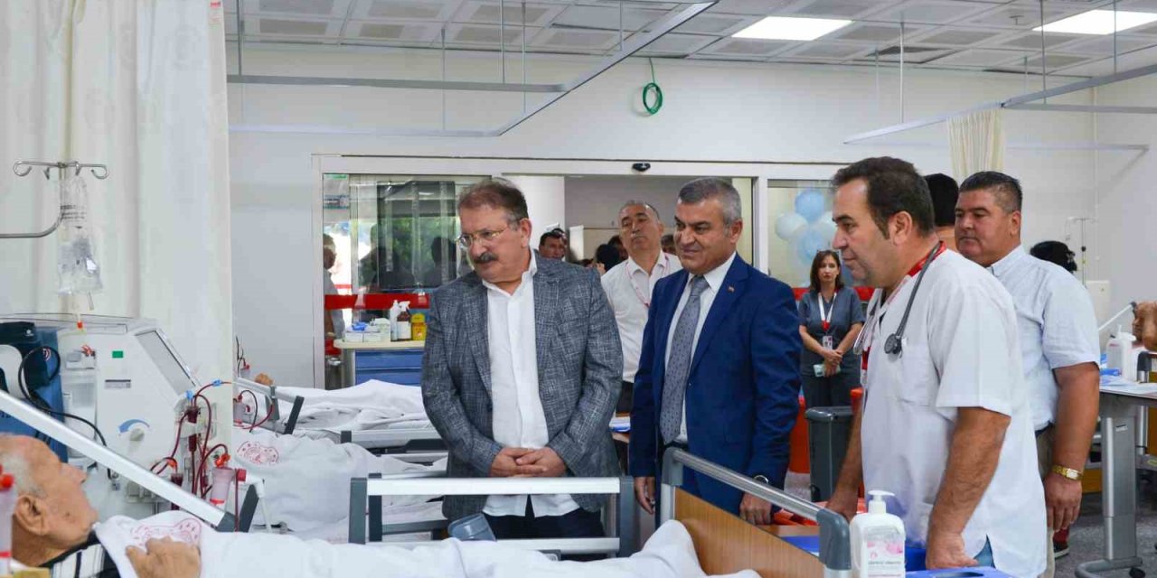 Kepez Devlet Hastanesi Diyaliz Merkezi Yenilenen Kapasitesiyle Hizmete Açıldı