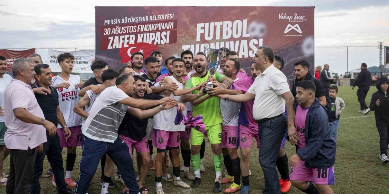Mersin’de 30 Ağustos Zafer Kupasında Şampiyonlar Belli Oldu