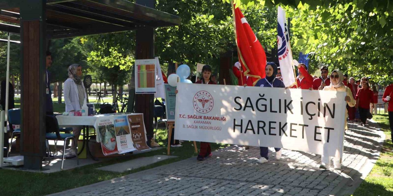 Karaman’da Halk Sağlığı Haftası Etkinliği Düzenlendi