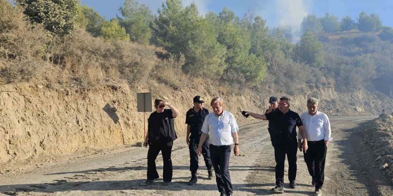 Serik’teki Yangının Ardından Hasar Tespit Çalışmaları Başladı