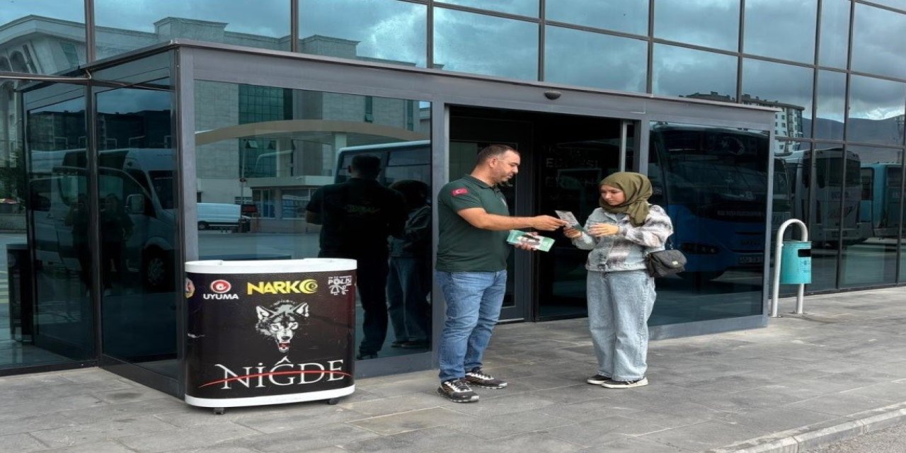 Niğde’de 778 Kişiye Narkotik Bilgilendirmesi
