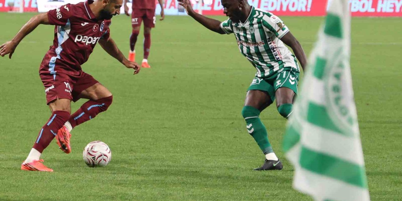 Trendyol Süper Lig: Konyaspor: 1 - Trabzonspor: 0 (maç Sonucu)