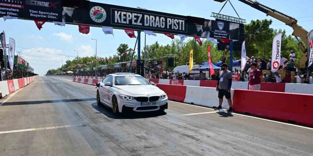 Türkiye Otodrag Şampiyonası Kepez’de Nefes Kesti