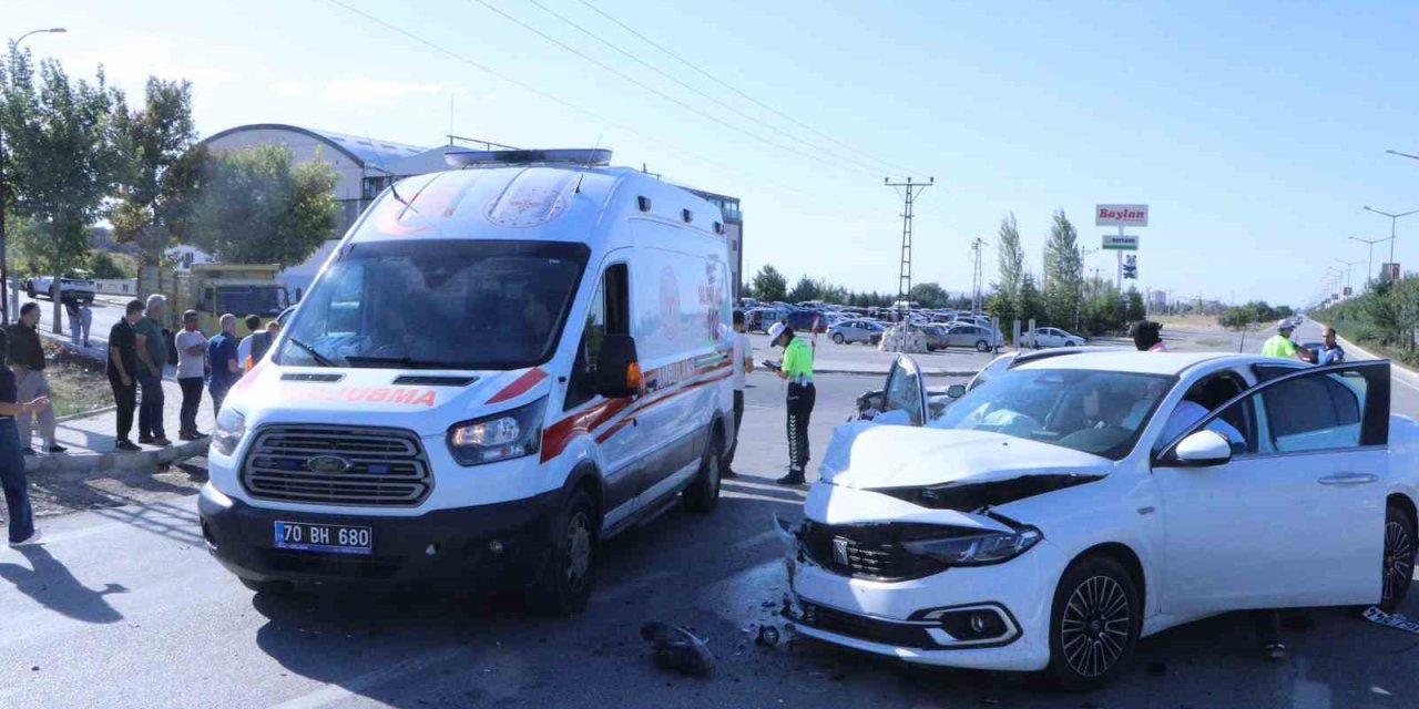 Karaman’da Otomobiller Çarpıştı: 6 Yaralı