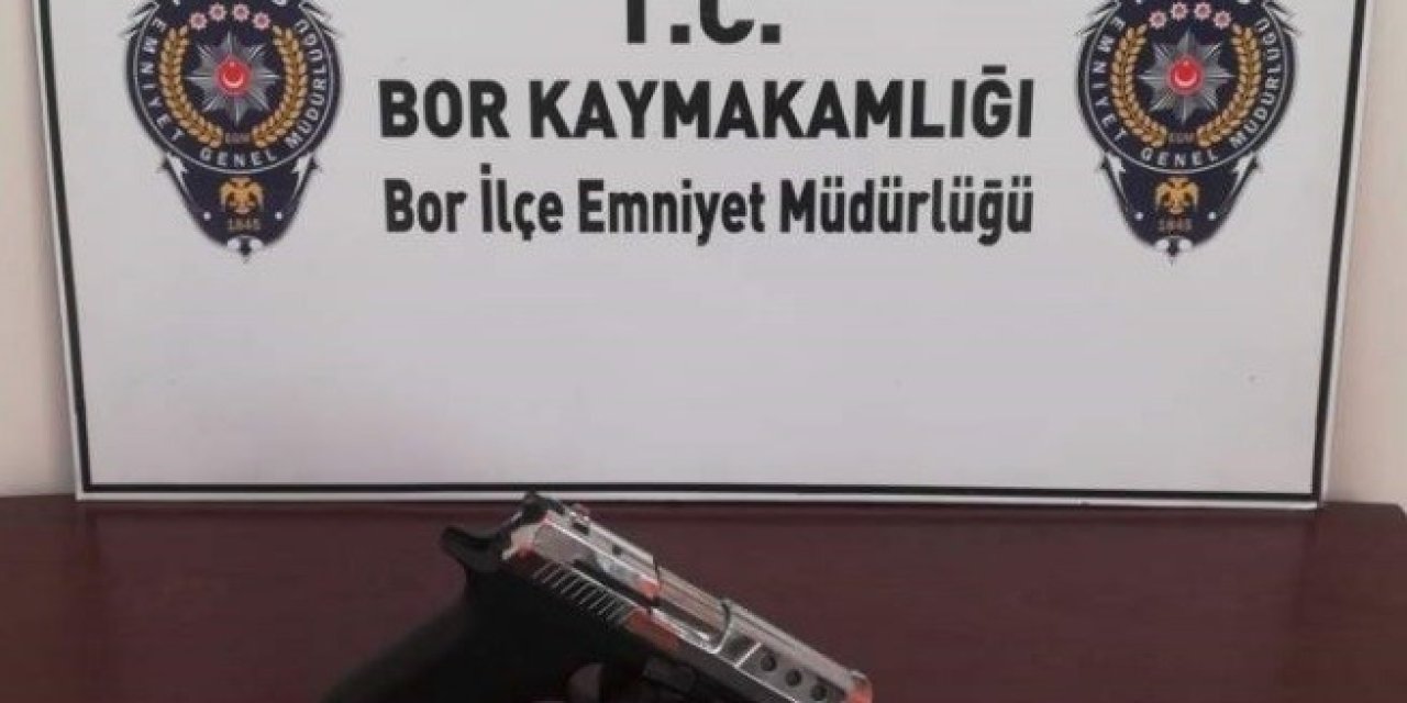 Bor’da Silah Operasyonu: 2 Şüpheli Tutuklandı