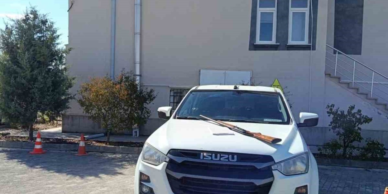 Aksaray’da Belgesiz Avcının Tüfeğine El Kondu
