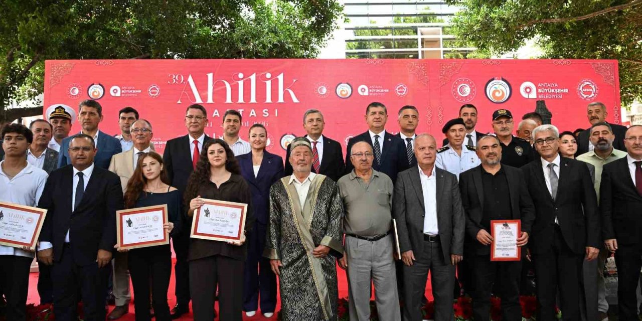 Antalya’da Ahilik Haftası Başladı
